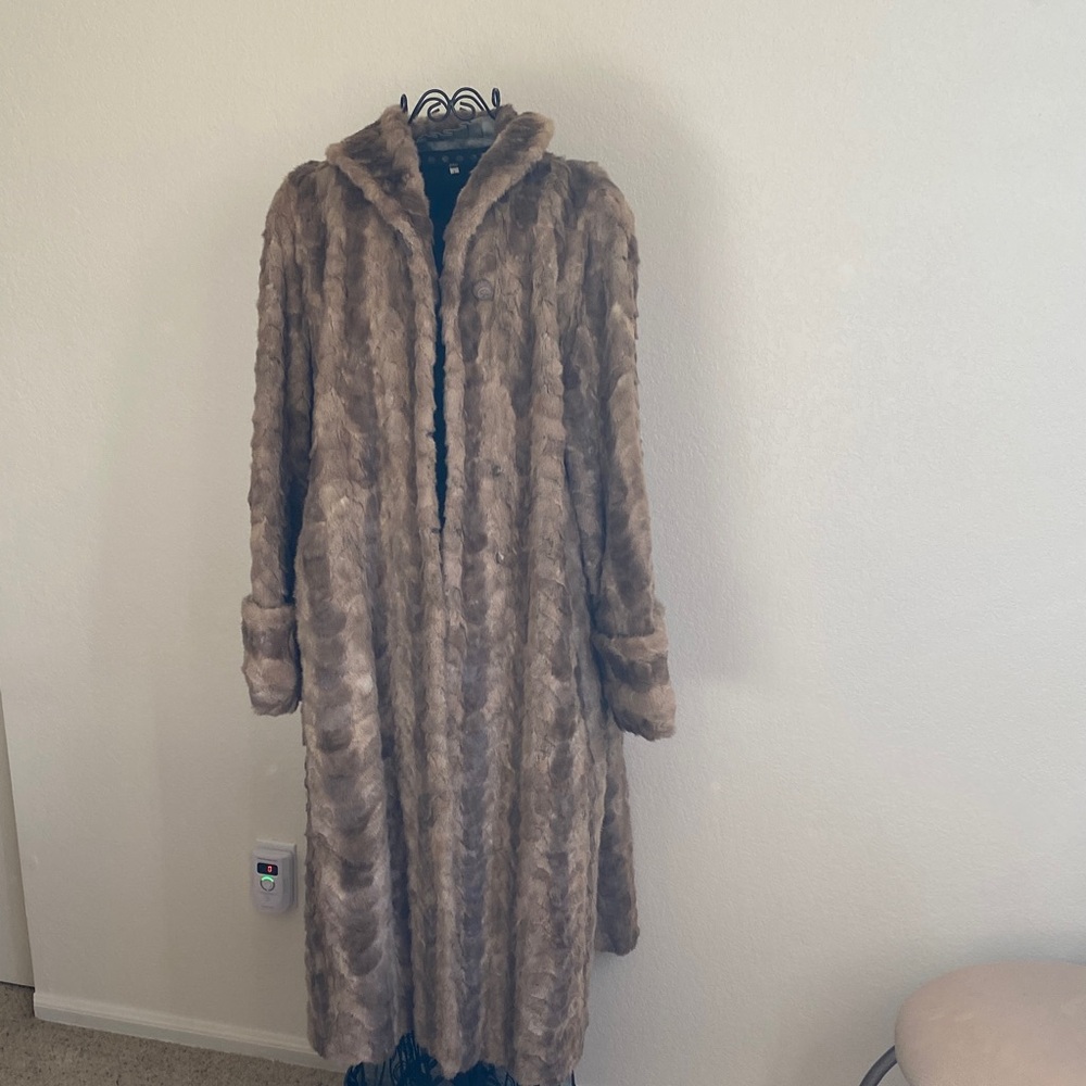 Chic Tan Teddy Jacket